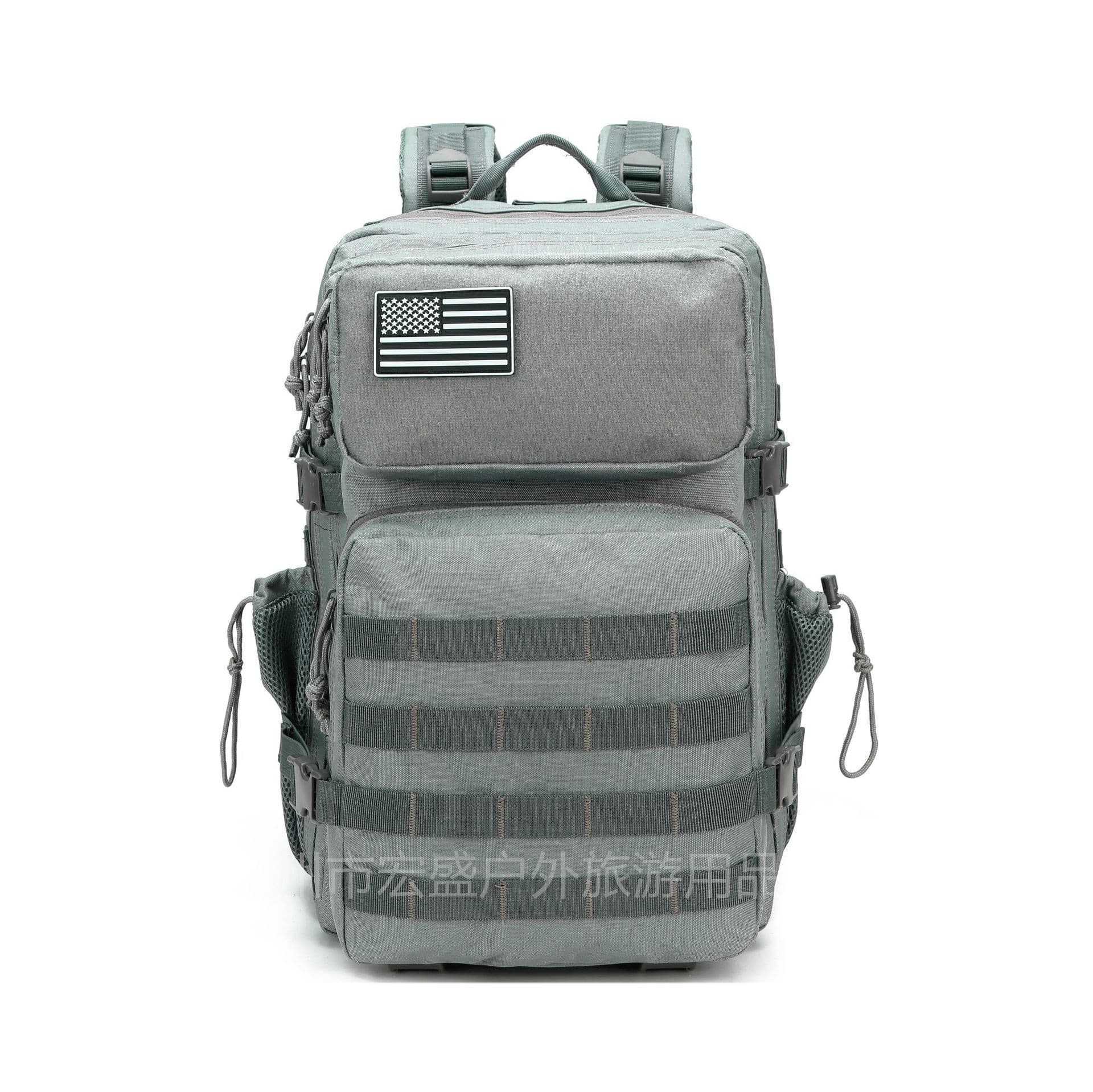 Cross-border outdoor travel Large-capacity hiking sports mountaineering backpack Military camouflage camping tactical backpack
