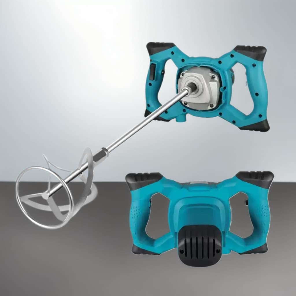 Cross-border handheld electric steering wheel mixer, industrial concrete putty cement paint stirrer, portable
