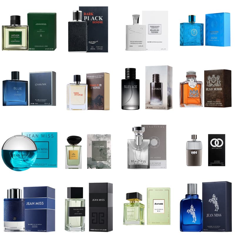 TikTok Hot-Selling Azure Men's Perfume Long-Lasting Cologne Men's Premium Perfume Live Streaming Cross-Border Perfume