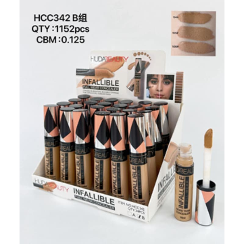HUDA BEAUTY Concealer Concealer covers spots and acne, moisturizes and fits perfect base makeup