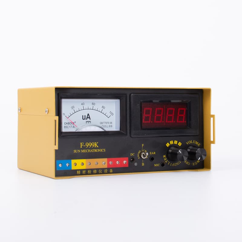 Factory Direct F999K Leak Detector with Adjustable Sound, Multi-Frequency LCD Display, In Stock
