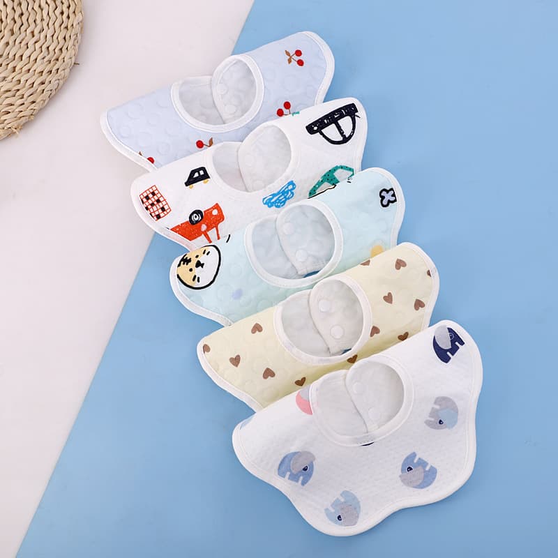 Baby Bibs Drool Bibs Gauze Cotton Baby Bibs Infant Supplies