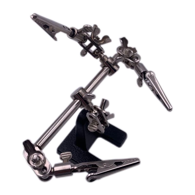 Cixi Jinma Optical Instrument Three-Hand Auxiliary Clamp Magnifying Glass Similar Magnifying Glass Manufacturer Wholesale Direct Sales