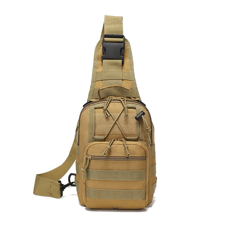 Oxford Cloth Cycling Bag Camouflage Outdoor Sports Small Chest Hanging Bag Single Shoulder Diagonal Outdoor Tactical Chest Bag