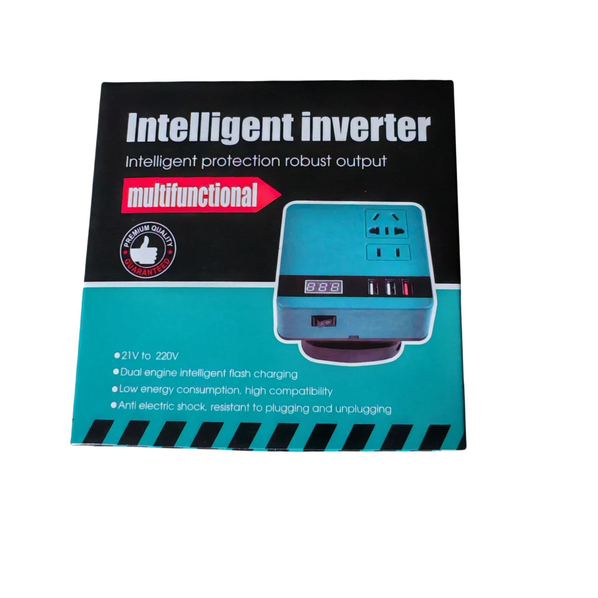 Outdoor Work Inverter Lithium Battery Tool Battery Inverter AC220V/DC5V/12V Small Lithium Battery
