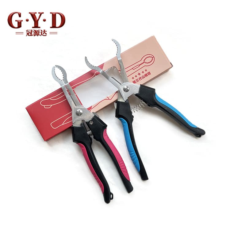 New Hawthorn Pitting Tool, Multifunctional Candied Hawthorn Pliers, Spring-loaded Hawthorn Scissors for Removing Fruit Cores and Seeds