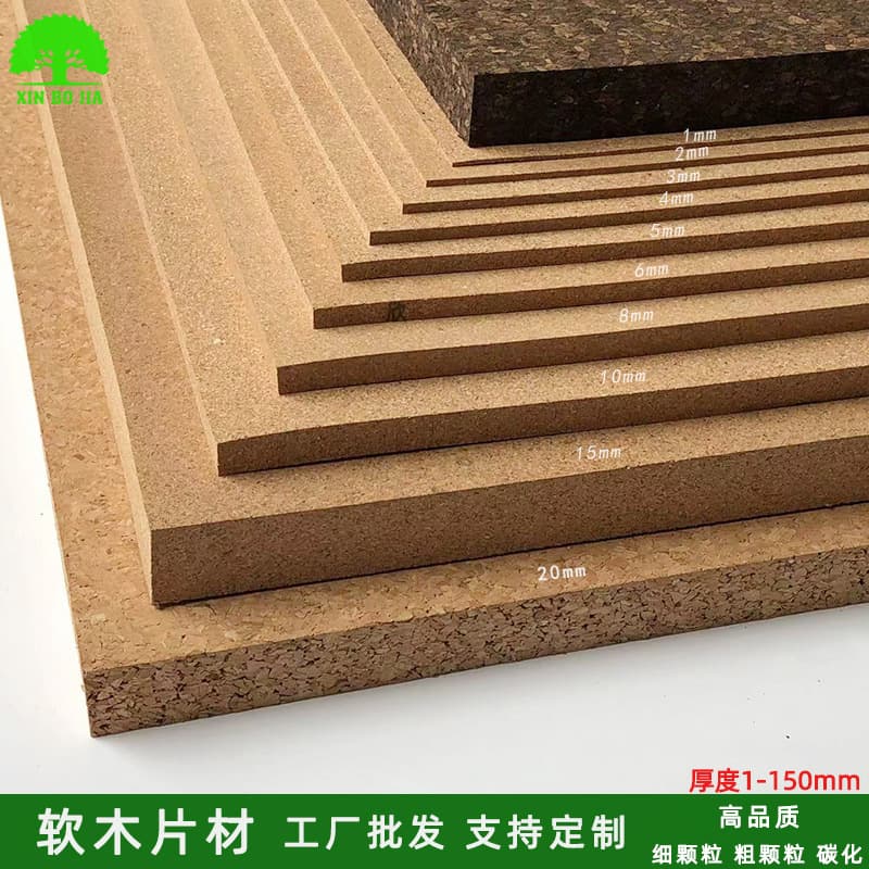 Cork board sheet cork message board photo wall display board round square with adhesive self-adhesive cork sheet in stock