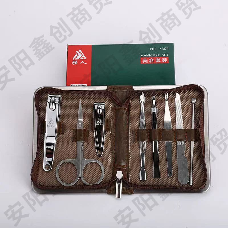 Beauty Set Jinda Qiangren Professional Pedicure Knife Manicure Tool Set Gift Box Nail Clipper