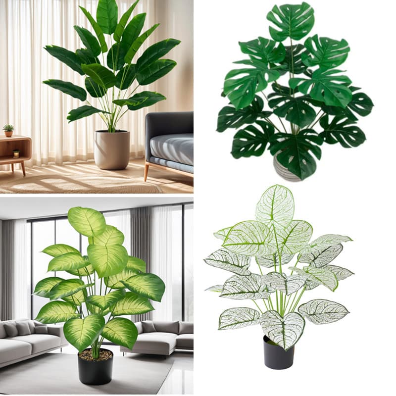 Amazon's popular 18-head 24-head extra-large sunflower simulation green plant high-end sunflower plant potted home