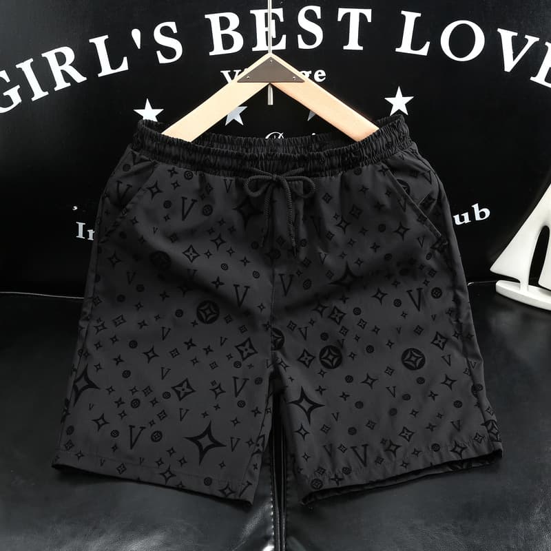 Men's Five-Point Shorts Cross-Border Trade Summer Beach Shorts Casual Running Sports Shorts Straight-Leg Shorts Trendy Dropshipping