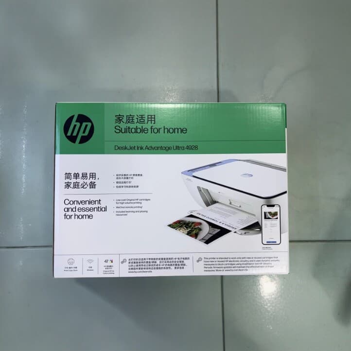 Compatible with HP 4928 Printer, Small Home Wireless WiFi Copy Scan Color Inkjet A4, Remote Support
