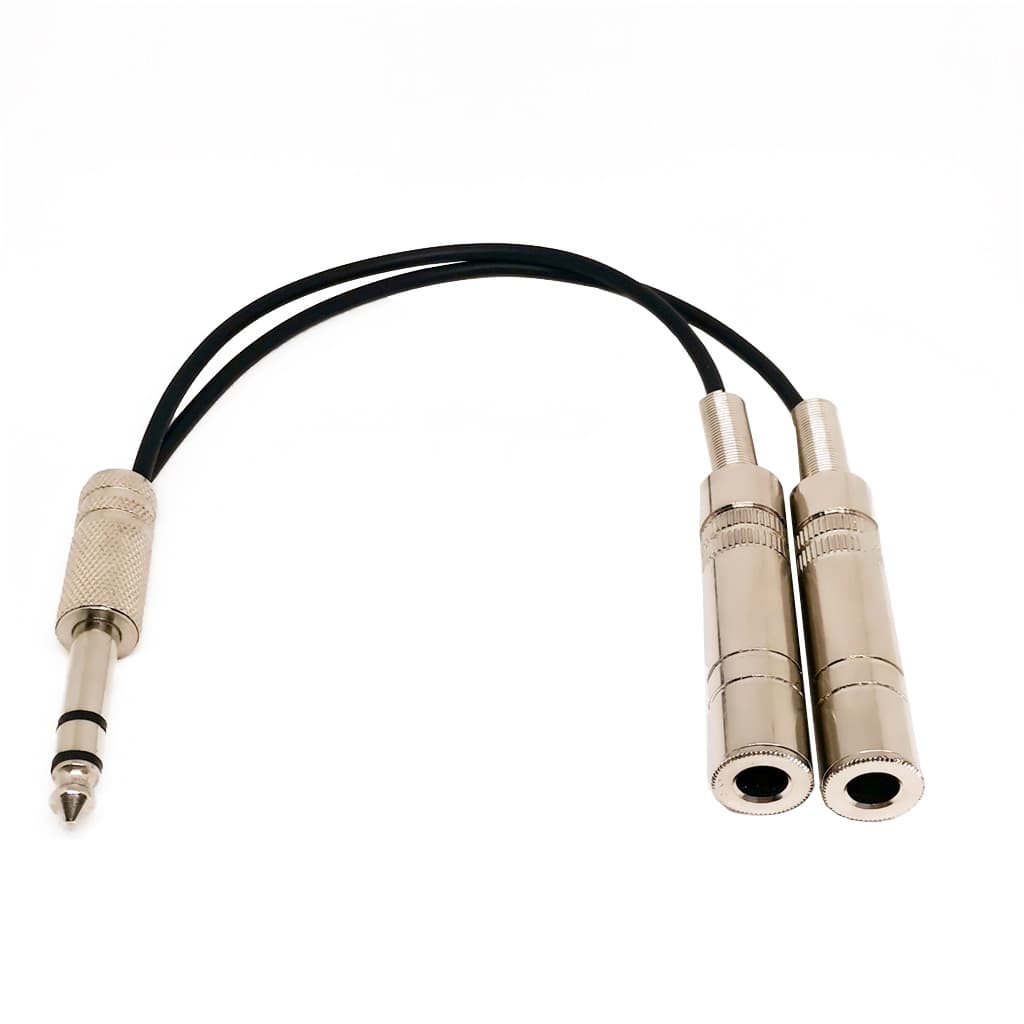 Stereo Male to Female Adapter Single Channel Dual Channel Extension Interface Bass Electric Guitar Line Instrument Match