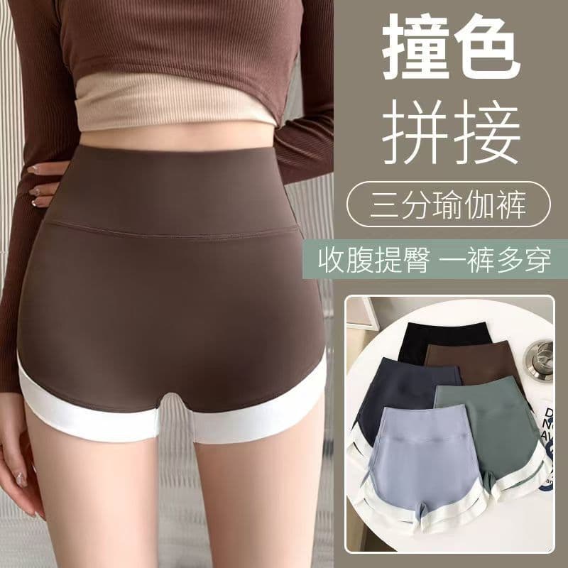 Shark pants women's summer 2025 new wearable shorts anti-exposure pants fitness yoga cycling leggings