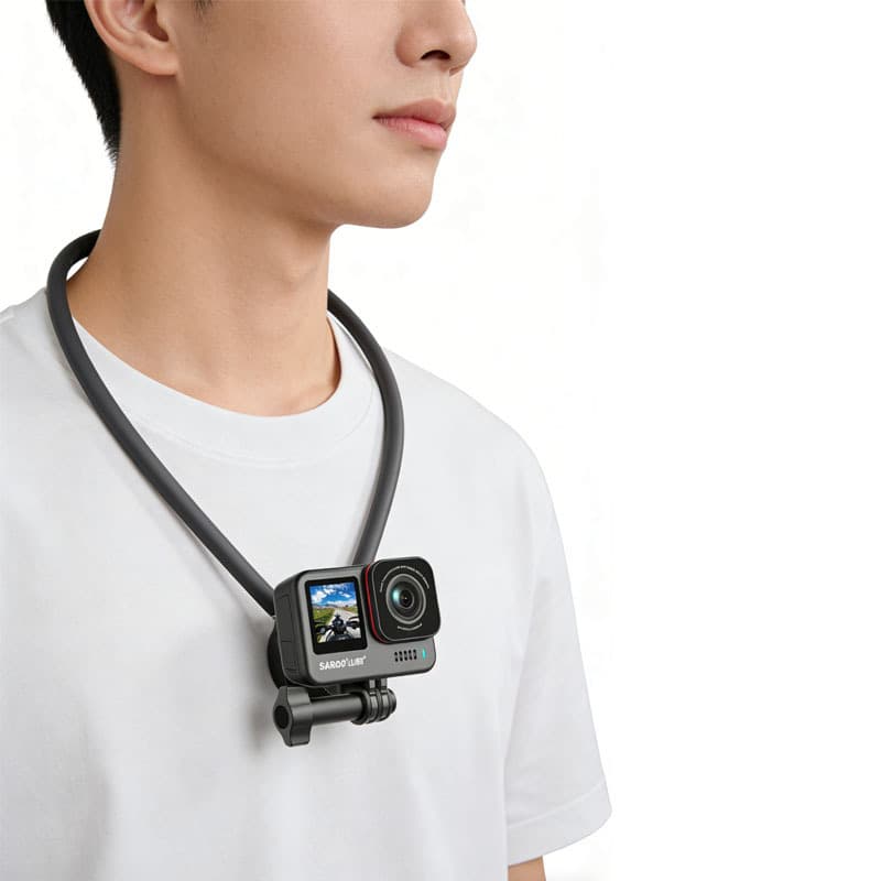 Compatible with DJI Action 6/5 Pro/4/3 Neck Mount Osmo Nano Neck Mount SE2.0, Fits GoPro