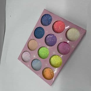 12 Color Carving Powder Acrylic Nail Colored Glitter Acrylic Nail Powder Carving Powder Nail Art Acrylic Powder 12 Color Set