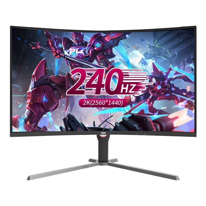 AOC 32-inch 2K High Refresh Rate Gaming Monitor, 1ms Response, Low Blue Light, Flicker-Free, Narrow Bezel Desktop