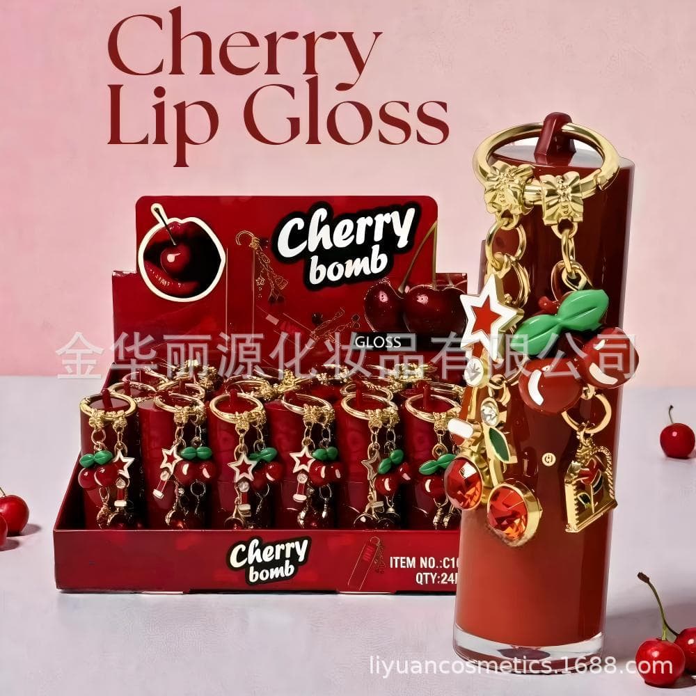 Cherry Lip Gloss Cherry Lip Gloss Cherry Bomb Lip Gloss Cherry Lip Gloss Gloss Labial