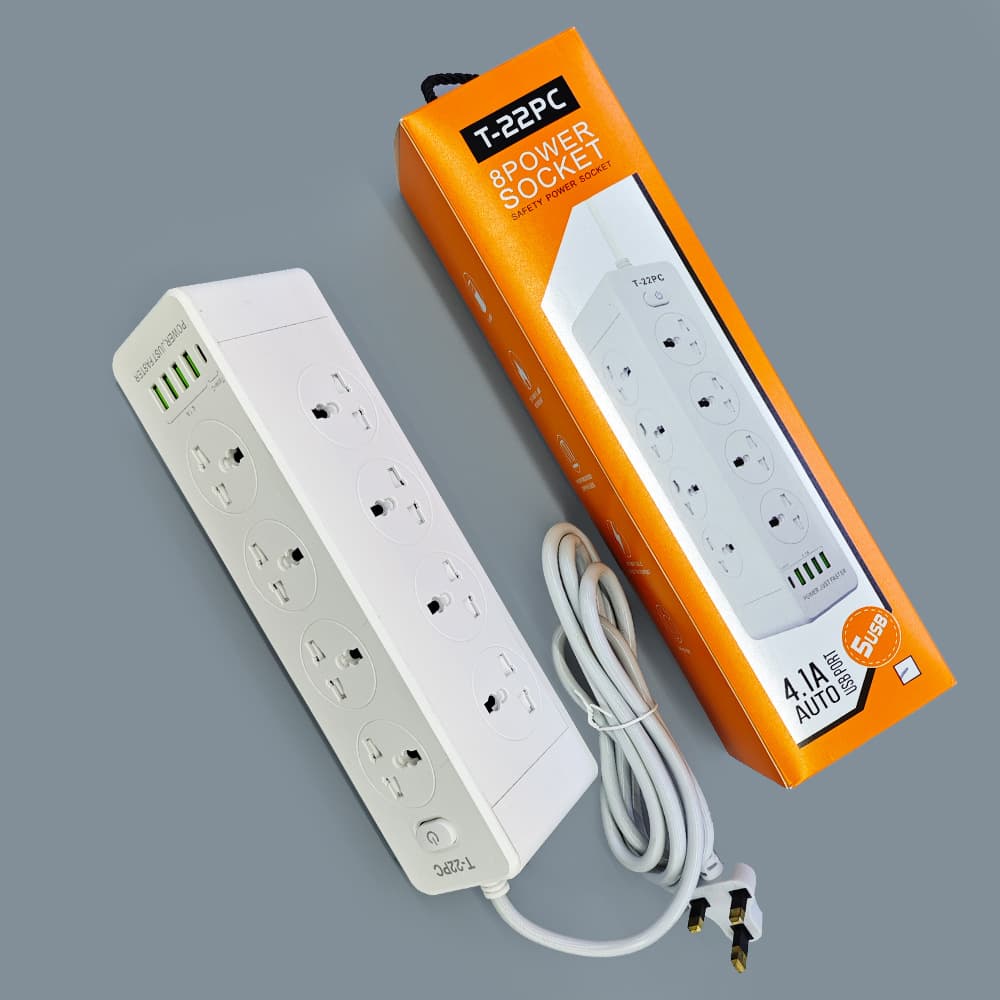 Cross-Border Wholesale Digital Product Charging Multi-Function Power Strip, Desktop USB Office Socket with US, EU, UK Standards