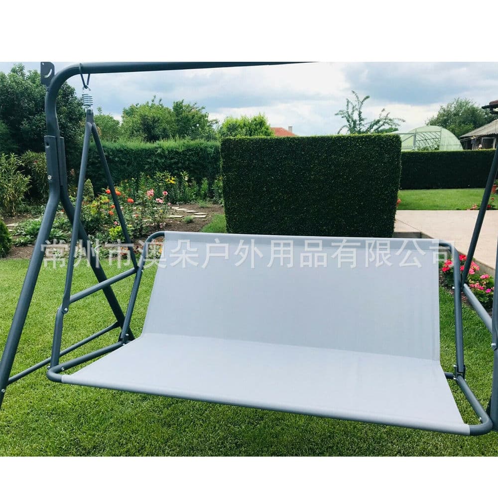 600D Thickened Oxford Cloth Outdoor Garden Swing Seat Cover Rainproof Replaceable Furniture Protector for Dust And Sunscreen