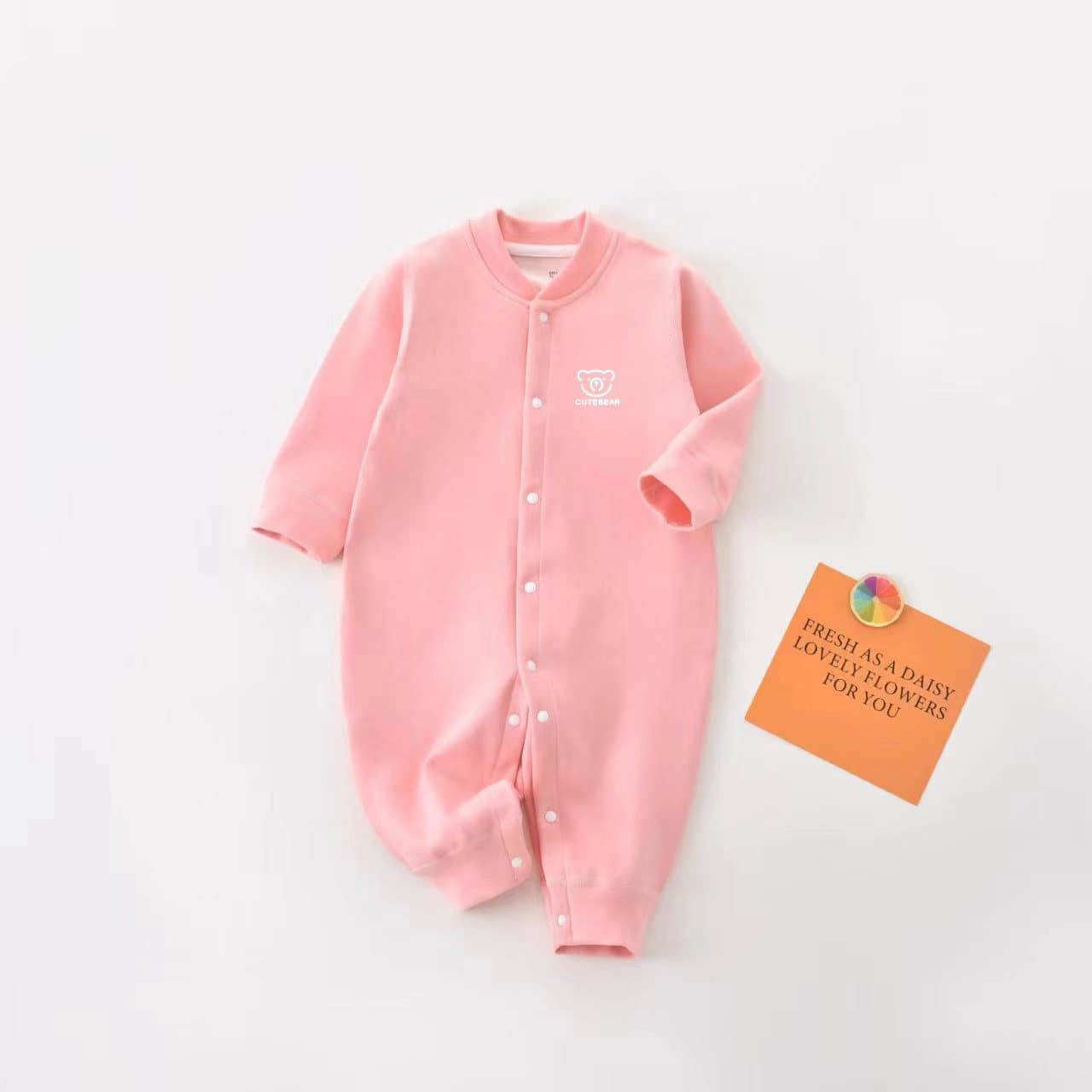 Baby De Velvet Onesie Spring/Autumn/Winter Thermal Heating Newborn Sleepwear Underwear Set
