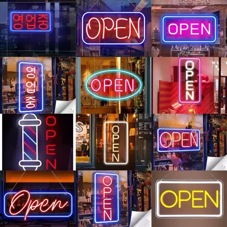 led neon light bar decoration atmosphere light internet celebrity background wall beer cocktail shape light sign