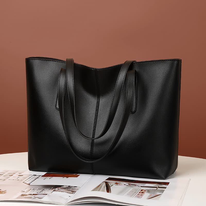 Dropshipping New Large Capacity Elegant Mom Bag Fashionable Simple Atmospheric Travel Essential Tote Bag Shoulder Bag
