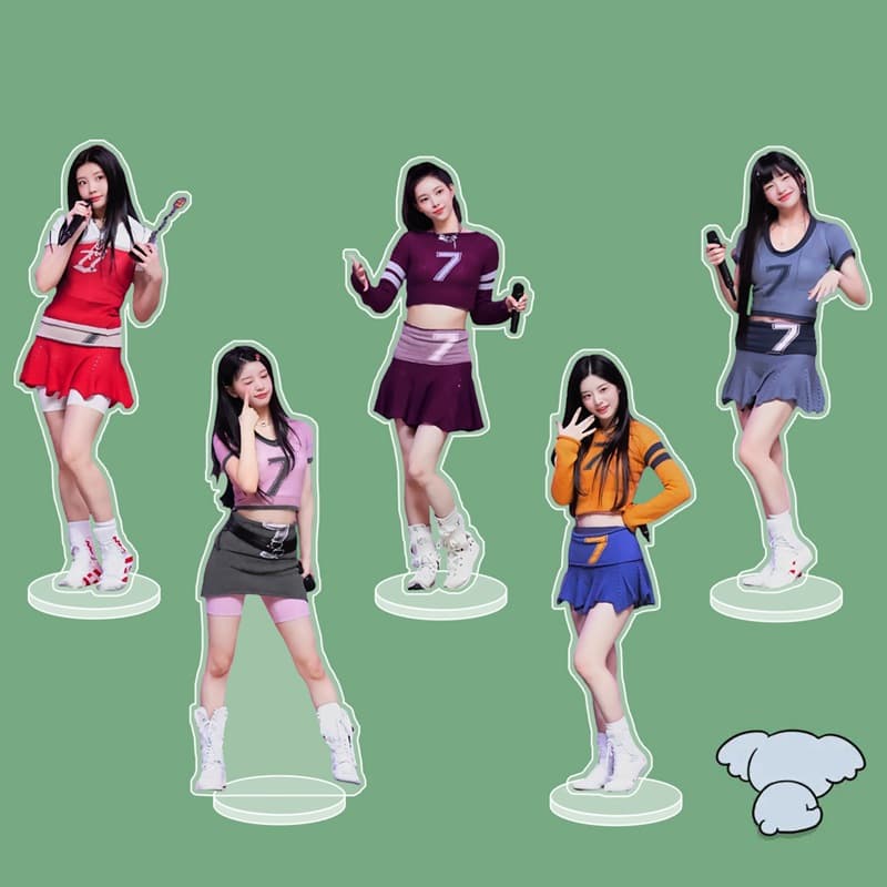 【15CM】ILLIT Merchandise YUNAH Park Minju MOKA Lee Wonhee WONHEE Acrylic Stand 154