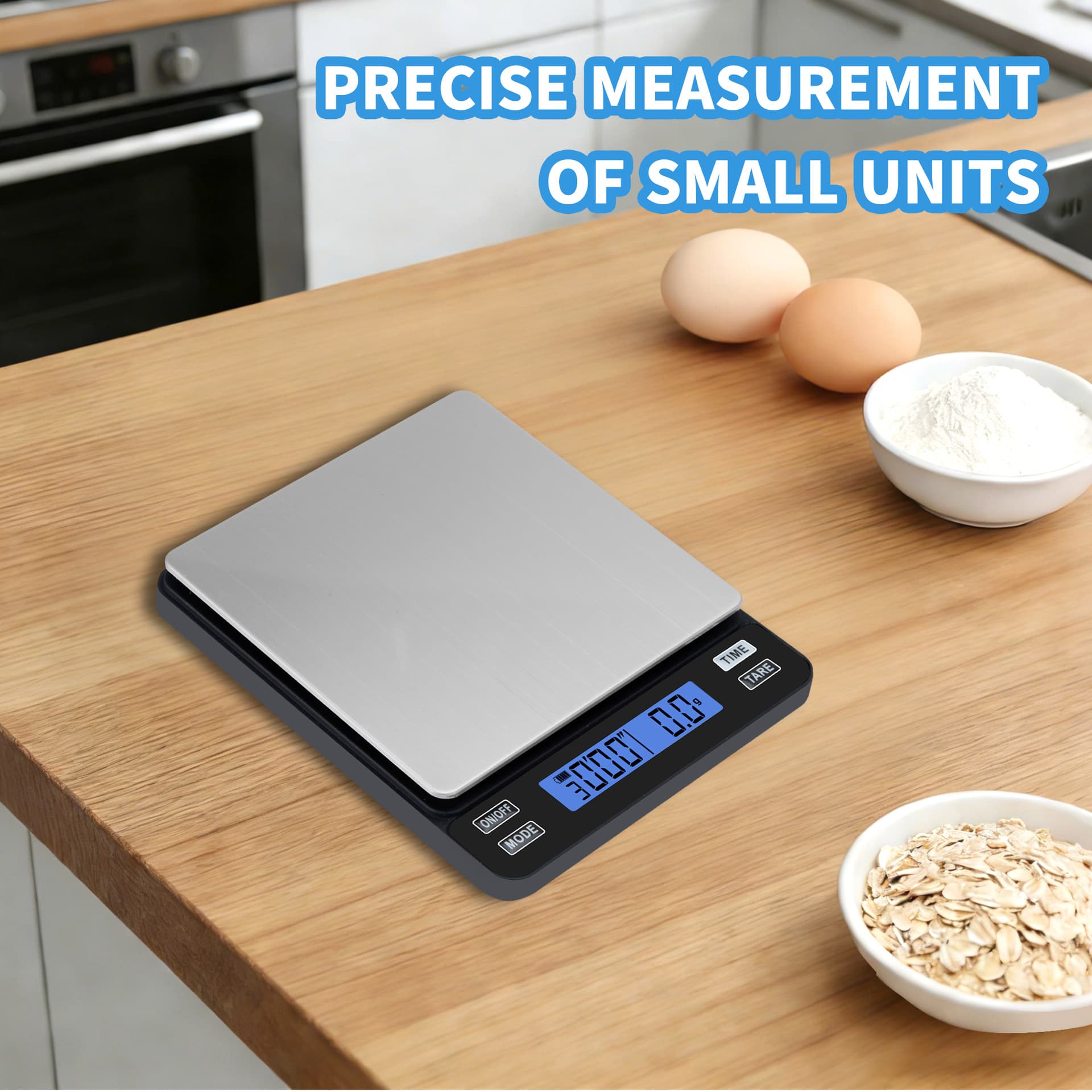 Mini Italian-Style Hand-Brewed Coffee Electronic Scale with Automatic Timer, Household Coffee Weighing Device, Small Portable Bean Scale