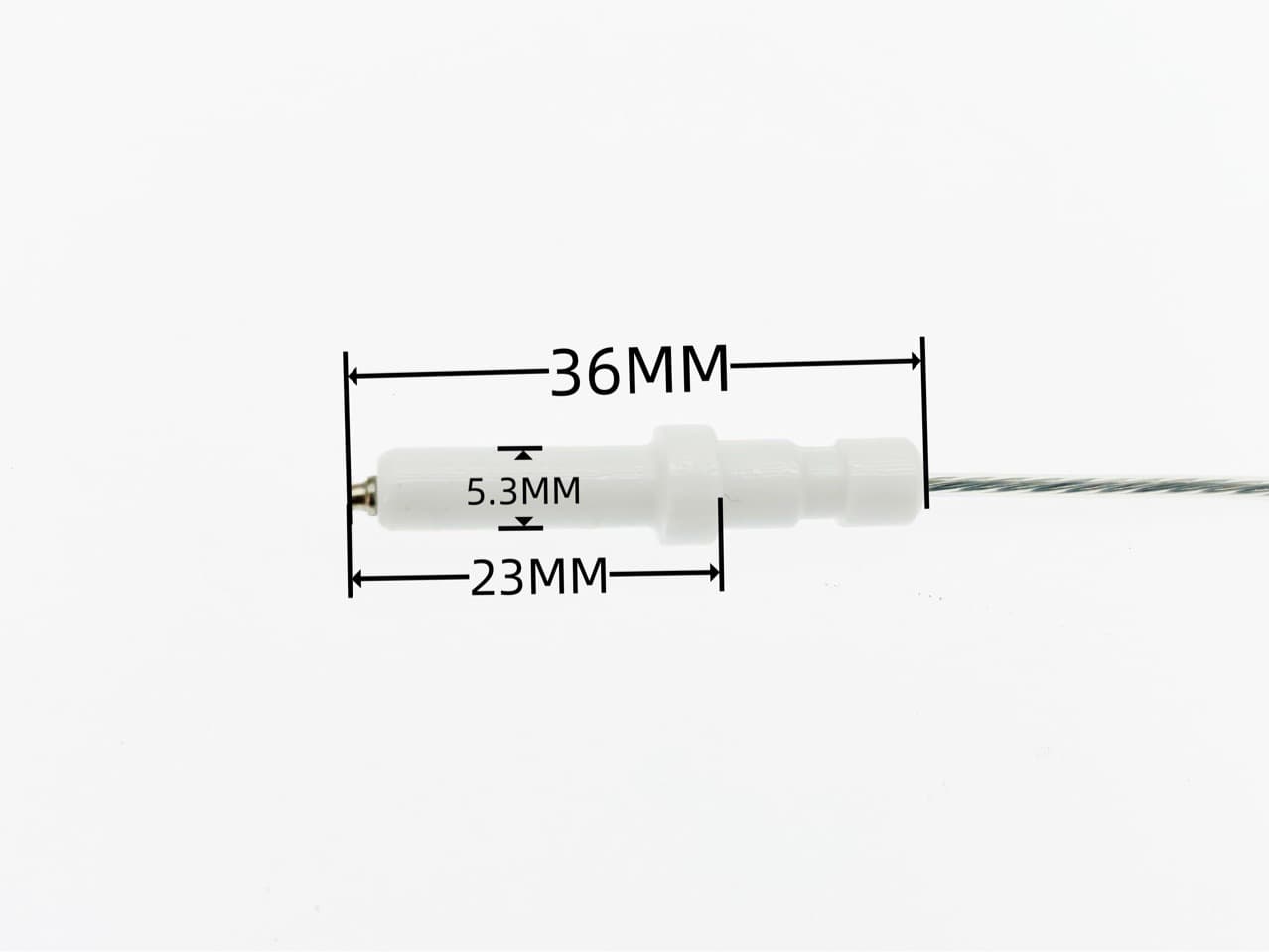 Ignition Electrode for Sabaf Burner No.1 Needle - Multi-Burner European Stove Ignition Pin