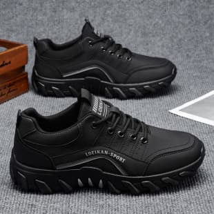2026 New Cross-Border Men's Shoes, Large Size, Comfortable Lightweight Versatile Outdoor Sports Casual Shoes Hiking Shoes Simple Sports