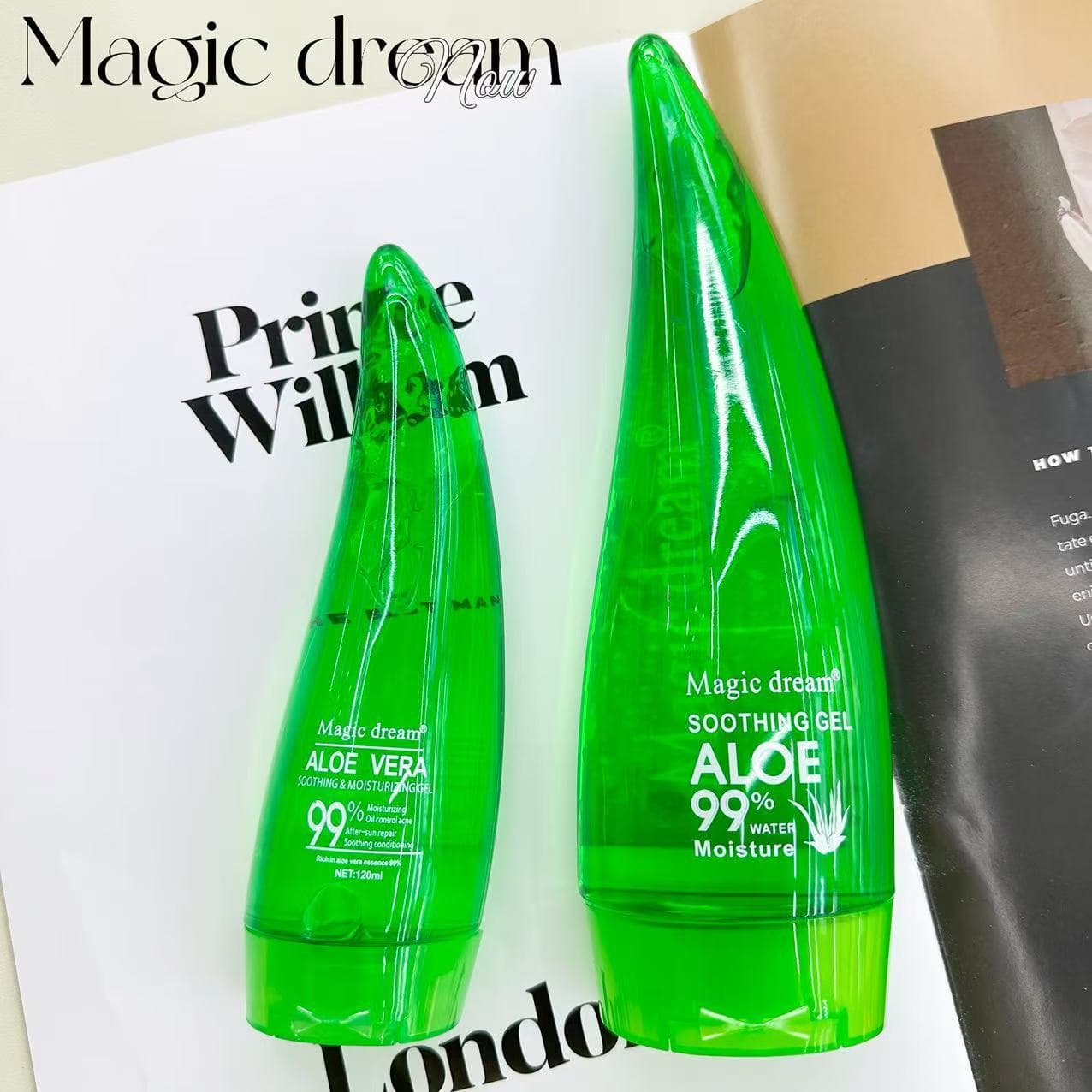 Magic Dream Cross-Border Aloe Vera Gel for Hydrating and Moisturizing Skincare