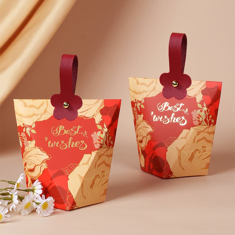 2025 New Wedding Candy Box High-end Niche Candy Box Empty Box Engagement Souvenir Empty Box Wedding Candy Bag