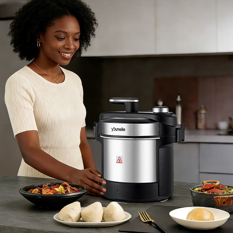 FUFU Meat Grinder Kitchen Thermal Stirrer Cooking Food Universal Swallow Maker FUFU Home Machine Small