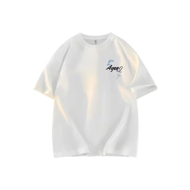 American trendy brand round neck short-sleeved men and women summer new ins street heavy couple loose T-shirt
