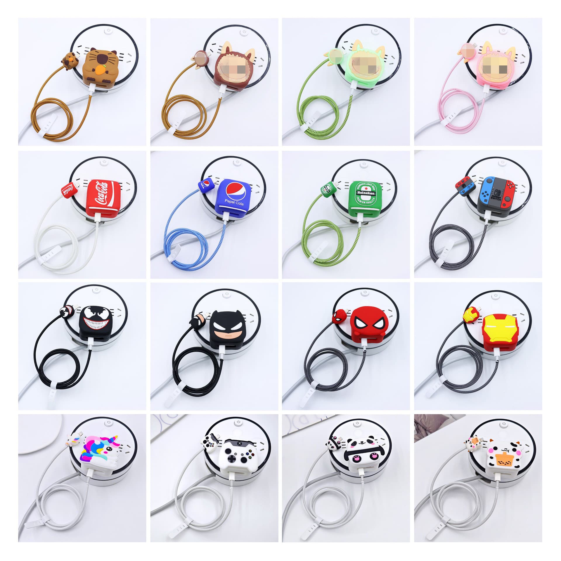 Compatible with Apple 35W Charger Case Set Cartoon Cute Creative for Apple Phone Charger