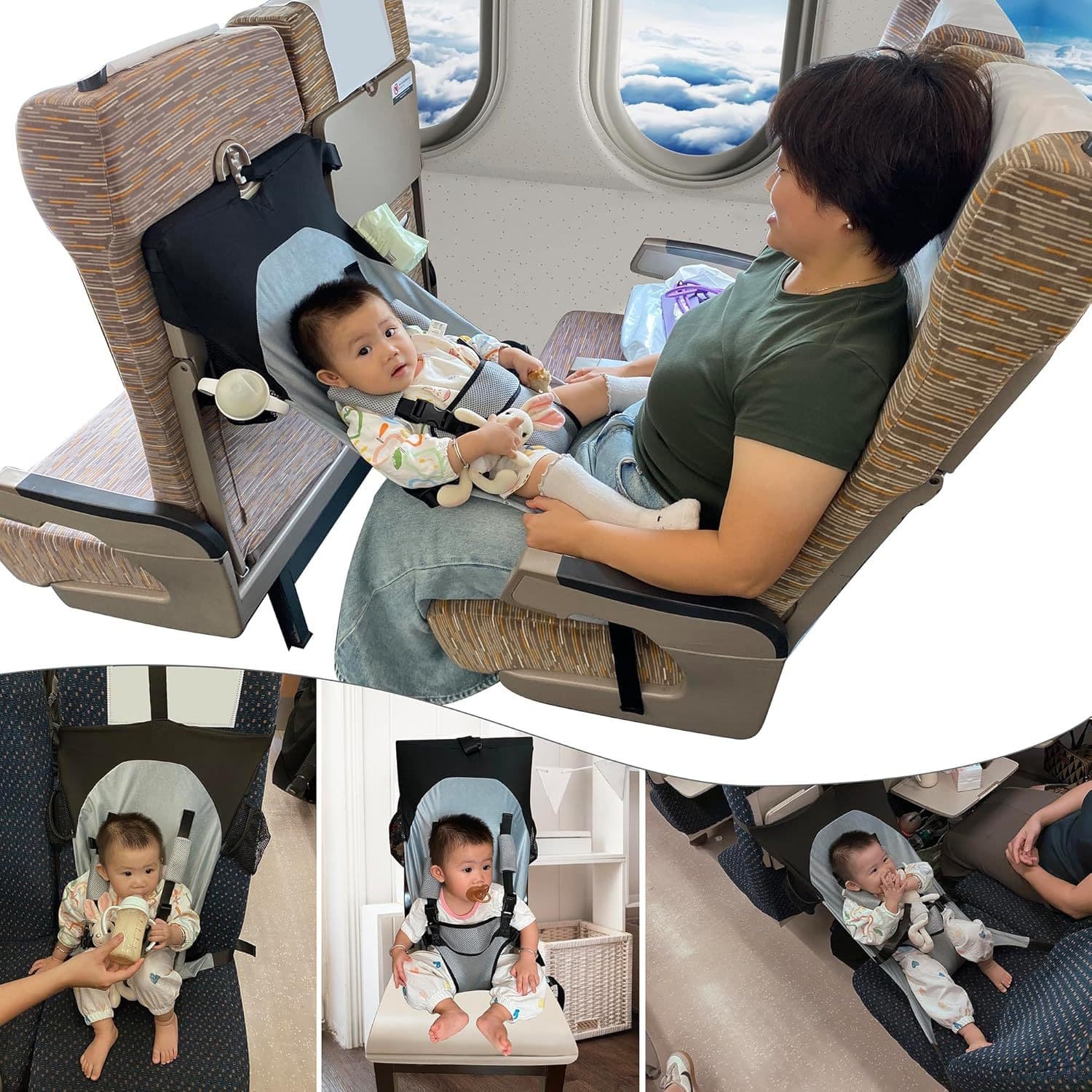New Cross-Border Baby Airplane Bed, a Must-Have for Flying Babies, Travel Essentials, and a Must-Have for Extending Toddler Airplane Seats