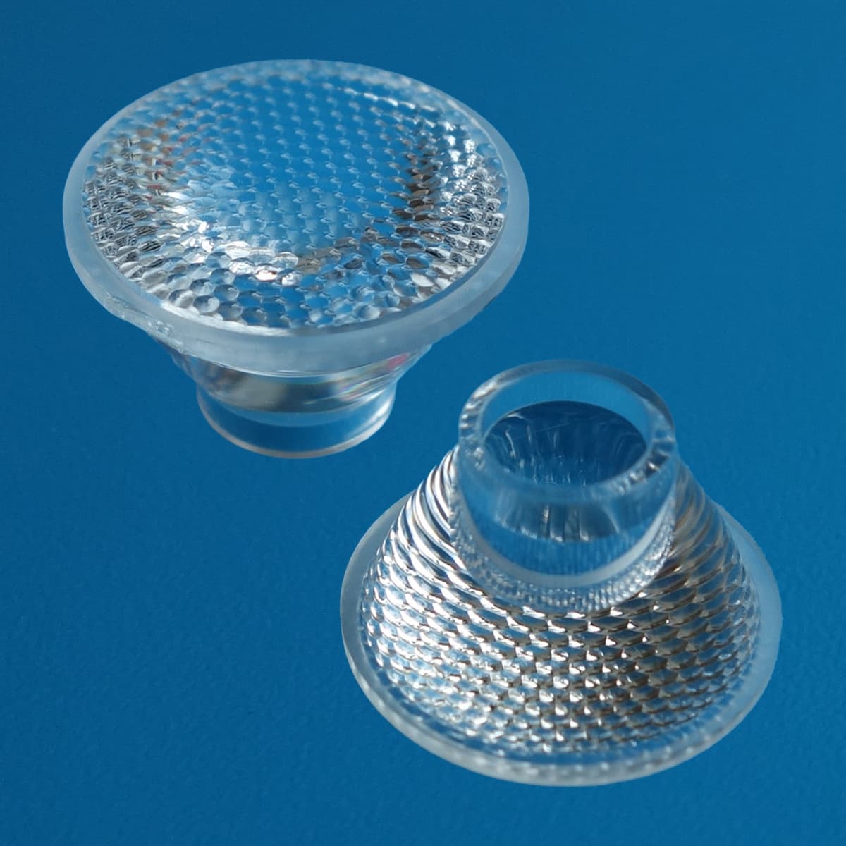 TP19.8 Diameter 25° Fine Beaded Conical Lens for 5050 and Compatible XRE LED Lights