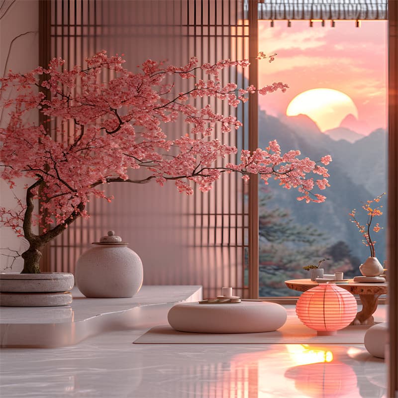 3D Room Background Cloth Decorative Style Simple Live Streaming Room Scene Photography Premium Live Background Cloth