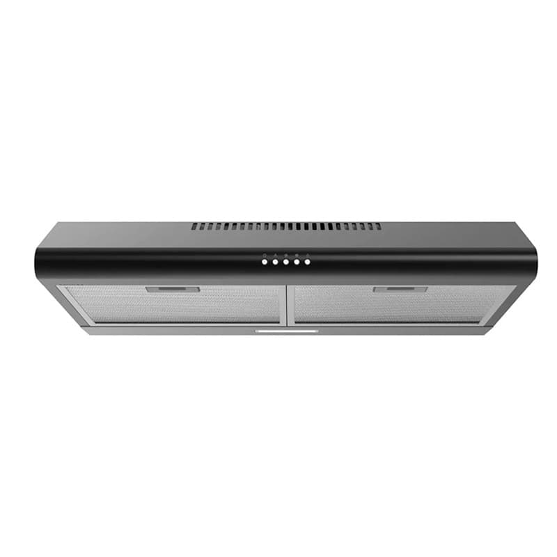 Cross-border exclusive | Ultra-thin range hood for household embedded 600mm small apartments and hotels, mini smoke absorber