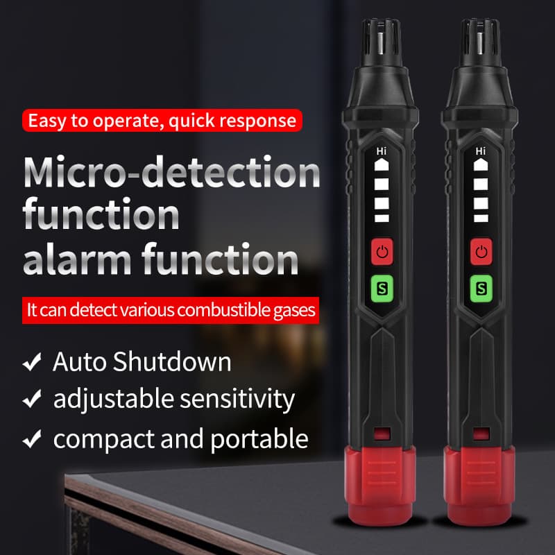 [Export Version] Handheld Gas Leak Tester Natural Gas Leak Detector HT59 HT60 HT66