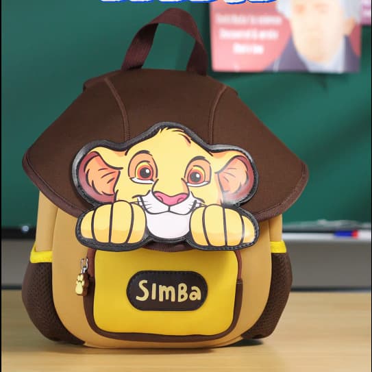 Disney Kids Backpack for Kindergarten, Ultra-Light Travel Anti-Lost Cute Small Backpack with Gift Box, Spider-Man