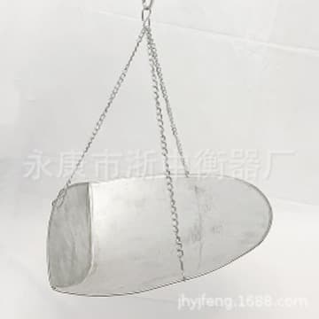 Bucket-shaped Tray Scale Chain Hoist Scale Basket Type Tray Chain