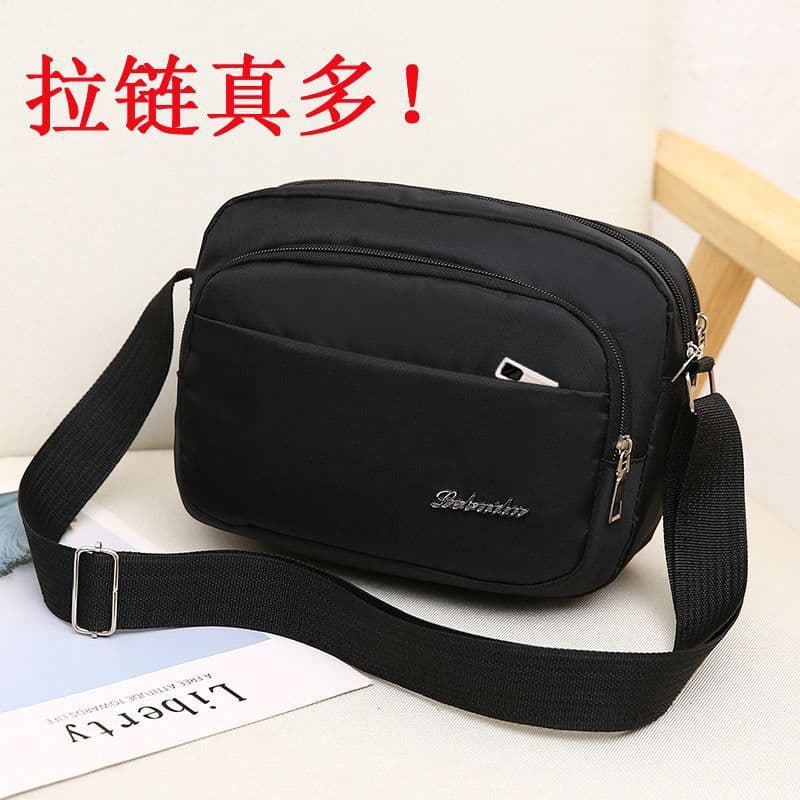 Business Bag Unisex Collection Wallet Canvas Charge Bag Cashier Shoulder Messenger Bag Oxford Cloth Bag Business Bag