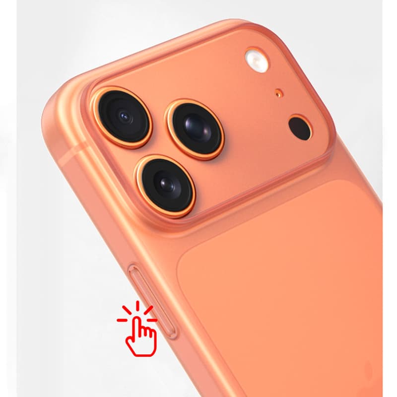 Direct Factory Precision Hole iPhone 17 Pro Max PP Ultra-Thin Matte Phone Case Fingerprint-Resistant