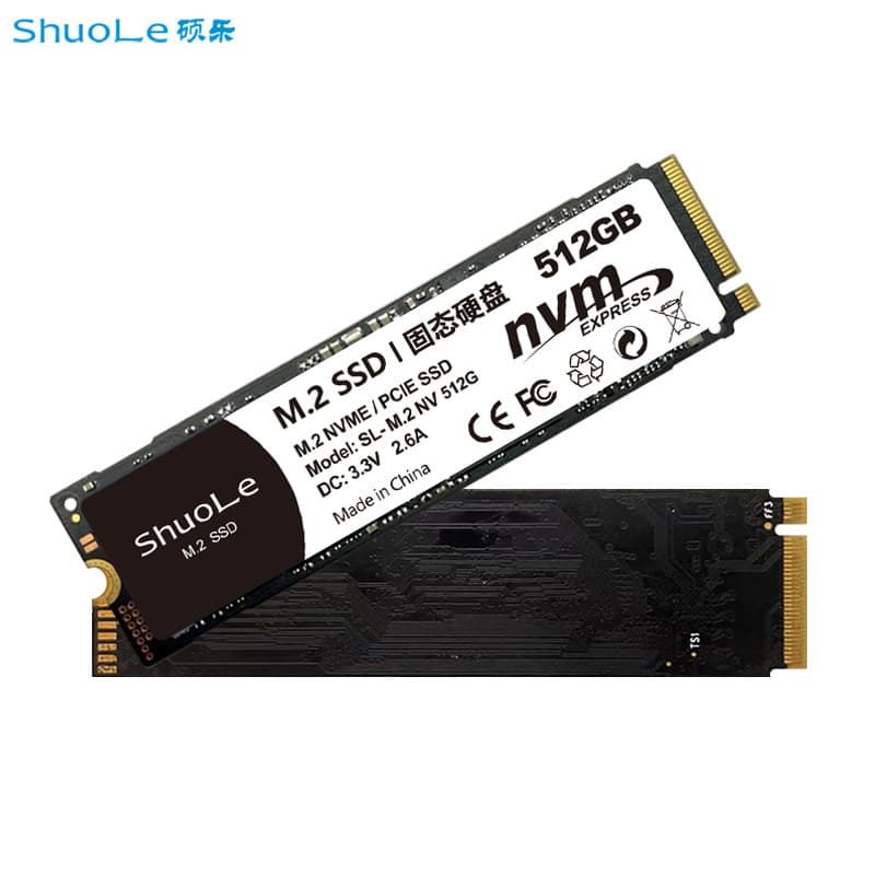 SSD 512G 1TB Solid State Drive Wholesale PCI-E Interface Computer SSD M.2 SSD NVMe