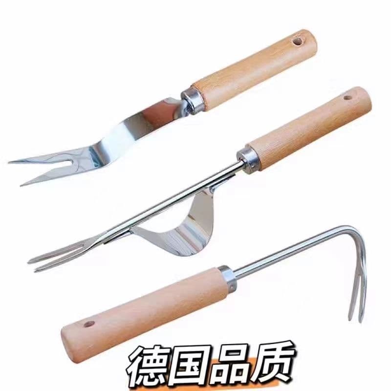 Home weeding tool, gardening weeder, root remover for digging wild vegetables and outdoor root extraction.