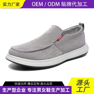 Spring/Autumn Large Size Men's Shoes Custom Breathable Non-Slip Wear-Resistant Canvas Casual Sports Shoes OEM