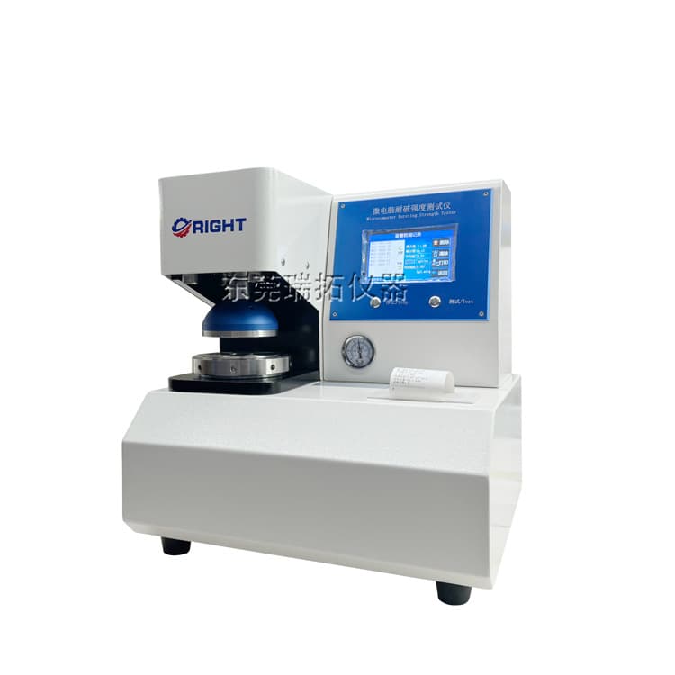 Cardboard Burst Strength Instrument Corrugated Board Burst Resistance Tester Carton Rupture Strength Testing Machine