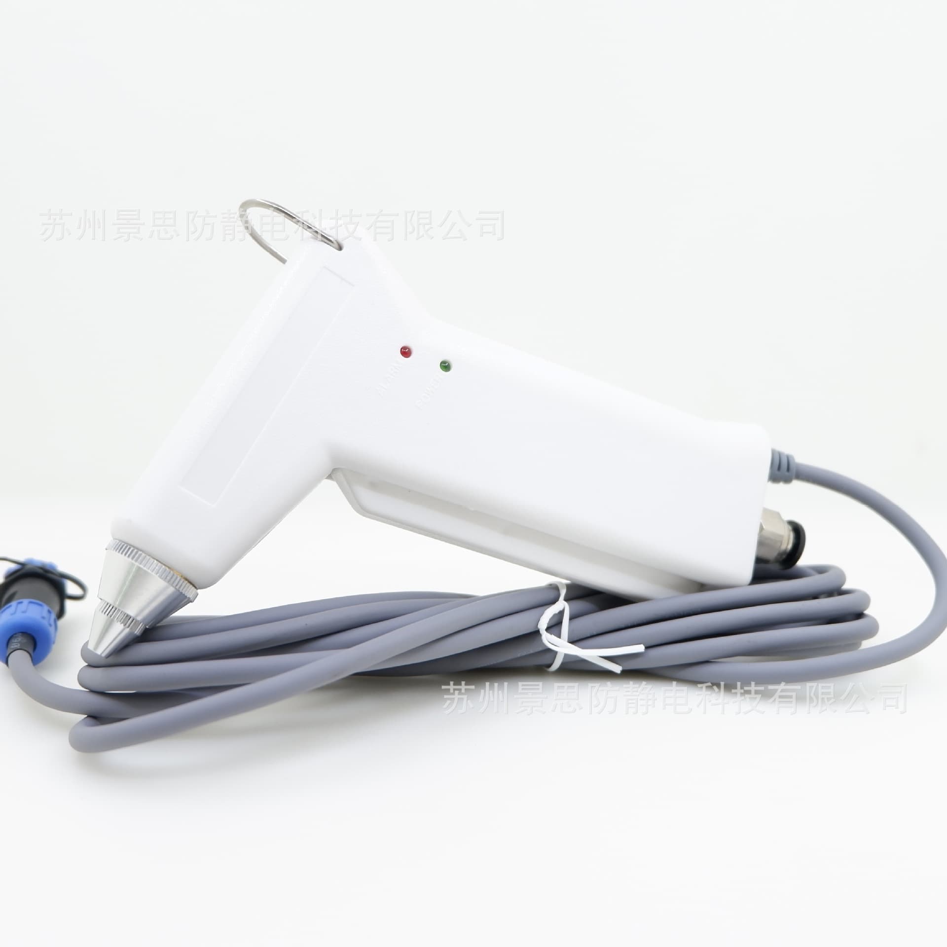 High-Frequency Static Elimination Ion Air Gun with High Wind Speed for Quick Dust and Static Removal, Easy to Use for Cleaning Corners