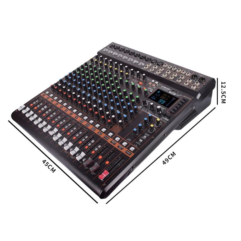 Enping 16-channel mixing console original manufacturer, DSP effects professional mixing console for stage, wedding, conference, and home use